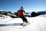 Skifahren in Bayern im Winter